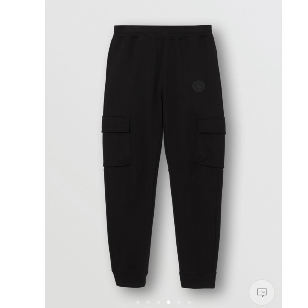 Burberry Cotton Trackpants with Cargo Pockets